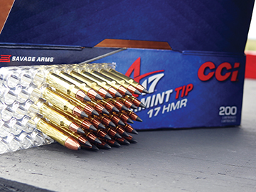 CCI Varmint Tip 17 HMR – 200 rounds does not last long.